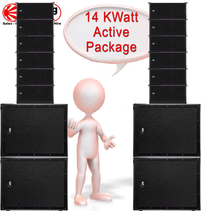 Amplifier and Speaker Hire Package 8