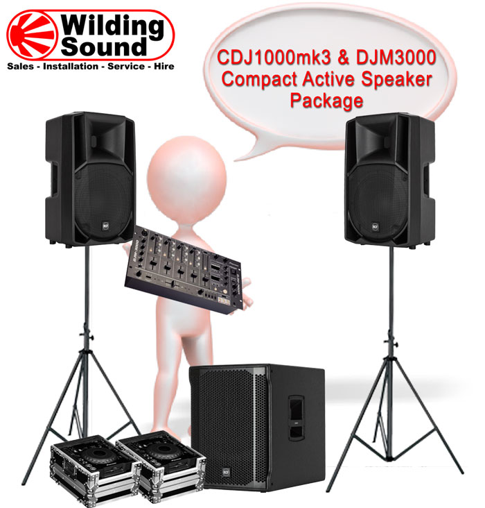 CDJ1000mk3 and DJM3000 Package 4