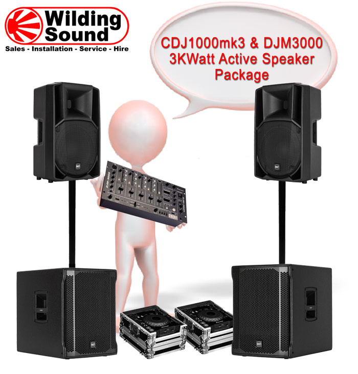 CDJ1000mk3 and DJM3000 Package 5