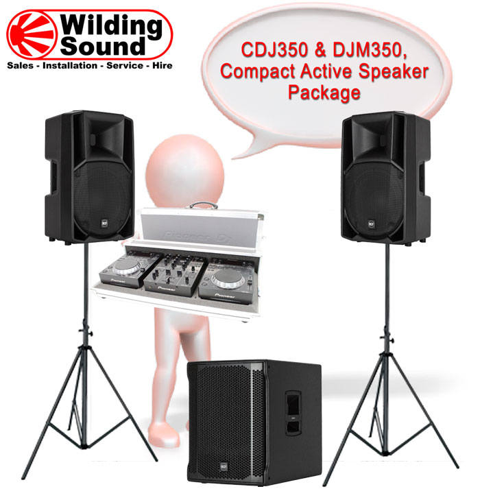 CDJ-350 and DJM-350 Hire Package 4