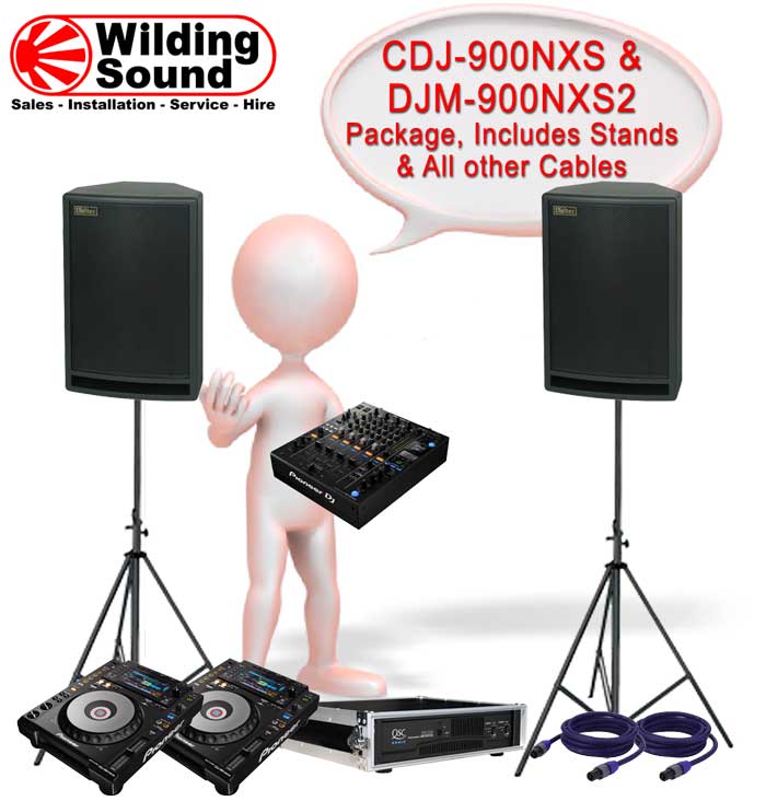 CDJ-900NXS and DJM-900NXS2 Hire Package 1
